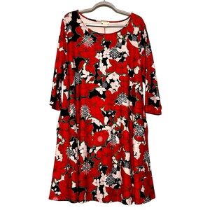 Beautiful NWOT‎ Floral Dress size 3X